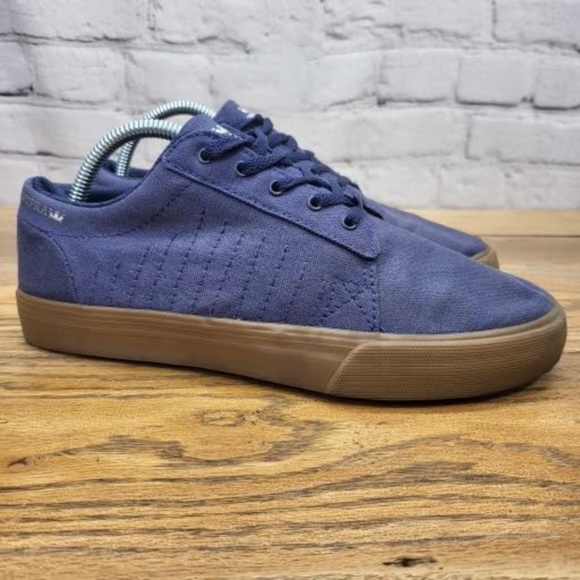 Supra Kids Size 6 Low Skate Gum Sole Shoes #186 - Picture 2 of 9